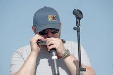 Pat Levett, The Coalminers, Jazz on the Vine, Sevenoaks, Kent, 13 Sep 2020. Creator: Brian O'Connor