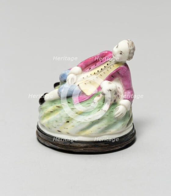 Patch Box, Mennecy, c. 1750. Creator: Mennecy Porcelain Factory.