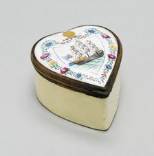 Patch Box, Bilston, c. 1785/1800. Creator: Unknown