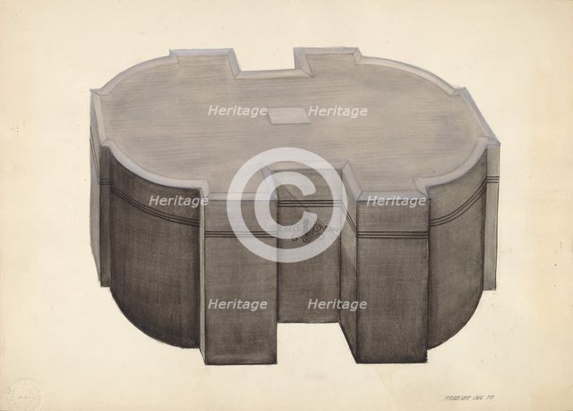 Patch Box, c. 1941. Creator: George B. Meyer.