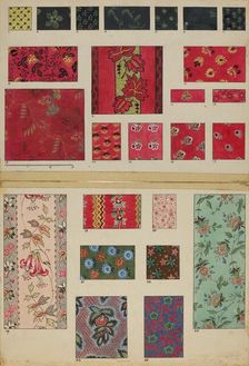 Patchwork and Applique Quilt, c. 1936. Creators: Irene Schaefer, Mary Berner