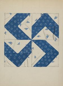 Patchwork Pattern, c. 1936. Creator: Evelyn Bailey