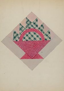 Patchwork Pattern, c. 1936. Creator: Evelyn Bailey