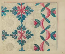 Patchwork Quilt, 1935/1942. Creator: Ella Josephine Sterling