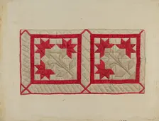Patchwork Quilt, c. 1936. Creator: Paul Ward
