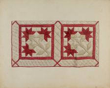 Patchwork Quilt, c. 1936. Creator: Paul Ward