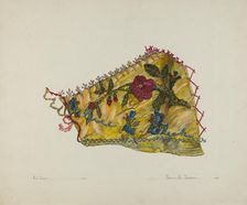 Patchwork Quilt (Section), 1935/1942. Creator: Florence Truelson