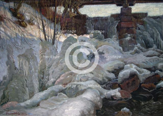 Patches of Ice, 1902. Creator: Thorolf Holmboe.