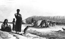Patagonians at Gregory Bay, 1831 (1839). Creator: Unknown