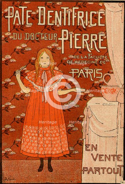 Pate dentifrice du Docteur Pierre, 19th century. Artist: Unknown