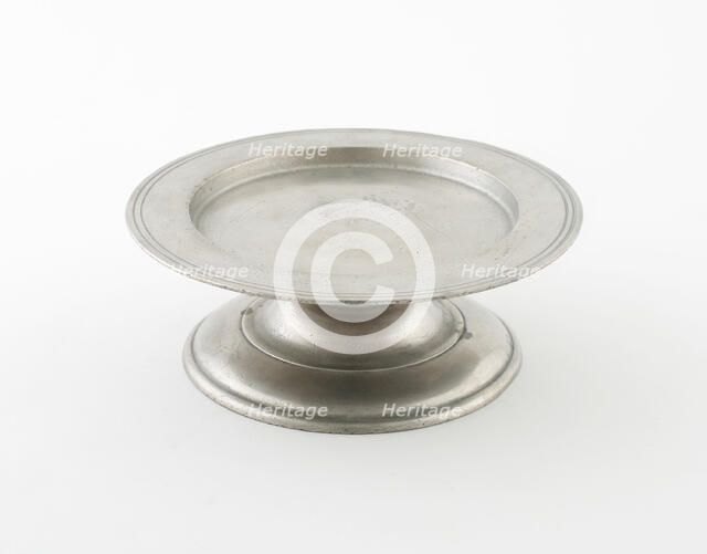 Paten, Chard, 1670/1710. Creator: Robert Clothyer.