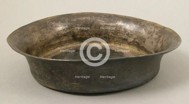 Paten, Byzantine, 5th-6th century. Creator: Unknown.