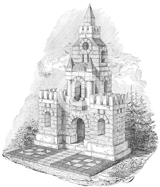 Patent Building Bricks - (a new invention), 1883. Creator: H. Weber.