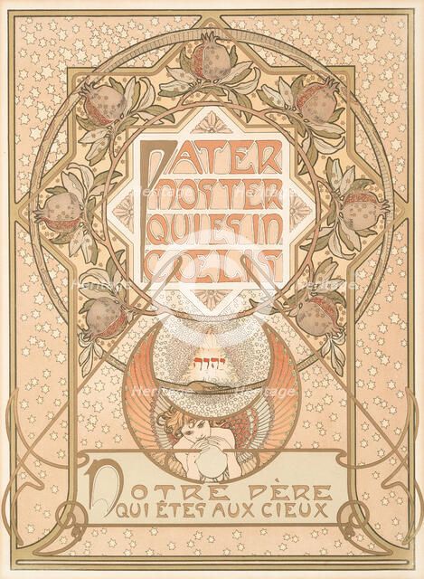 Pater Noster, 1900. Creator: Mucha, Alfons Marie (1860-1939).