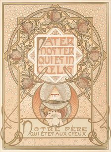 Pater Noster, 1900. Creator: Mucha, Alfons Marie (1860-1939)