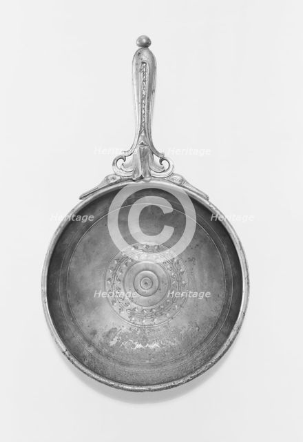 Patera with Silver Incrustation, 1st century A.D. Creator: Unknown.