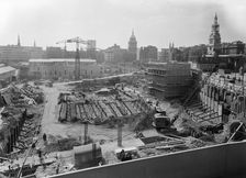 Paternoster Square, City of London, 04/06/1962. Creator: John Laing plc