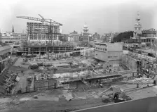 Paternoster Square, City of London, 03/09/1962. Creator: John Laing plc