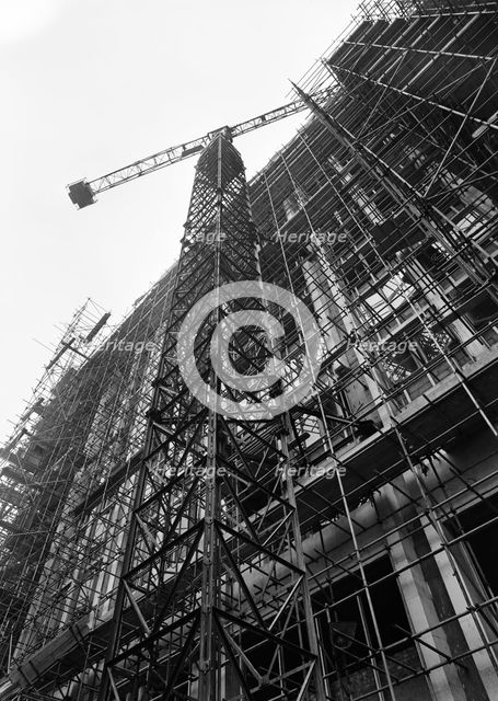 Paternoster Square, City of London, 14/12/1962. Creator: John Laing plc.