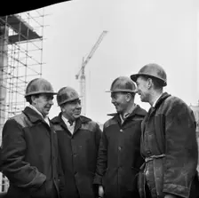 Paternoster Square, City of London, 15/01/1963. Creator: John Laing plc