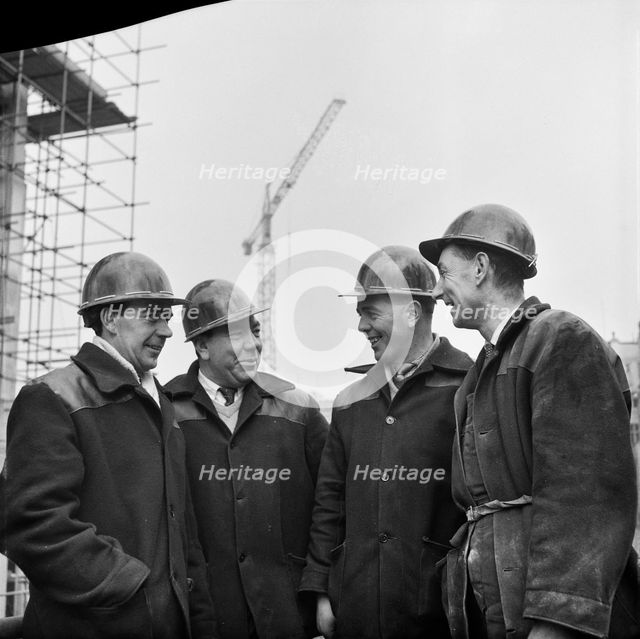 Paternoster Square, City of London, 15/01/1963. Creator: John Laing plc.