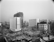 Paternoster Square, City of London, 16/01/1964. Creator: John Laing plc