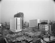 Paternoster Square, City of London, 16/01/1964. Creator: John Laing plc