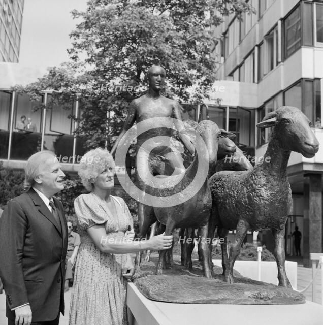 Paternoster Square, City of London, 30/07/1975. Creator: John Laing plc.