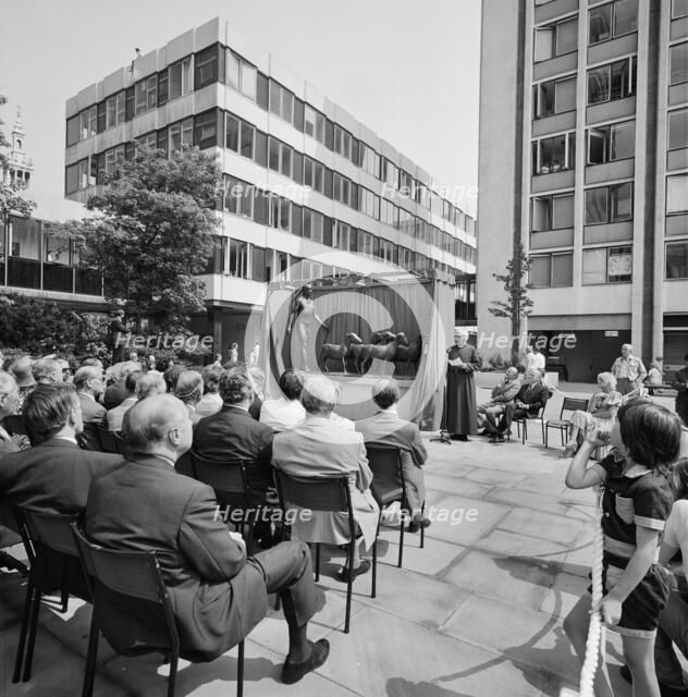 Paternoster Square, City of London, 30/07/1975. Creator: John Laing plc.