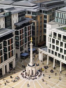 Paternoster Square Column, City of London, 2008. Artist: Historic England Staff Photographer