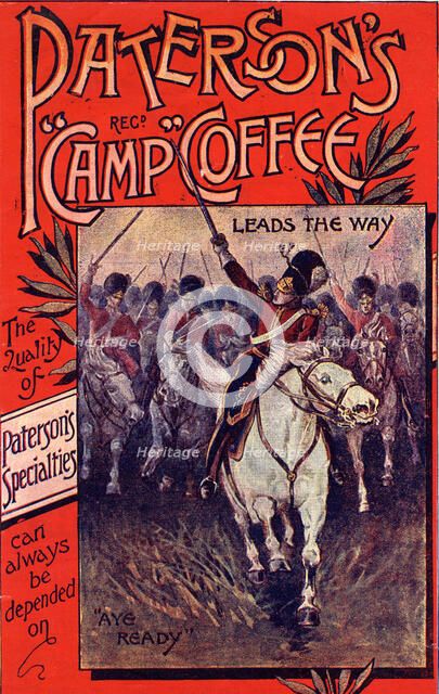 Paterson's Camp Coffee, 19th century. Artist: Unknown