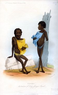 Patet, Australians of King George's Sound 1848.Artist: J Bull