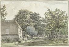 Path through the Village of Manen at Ede, 1783. Creator: Wybrand Hendriks