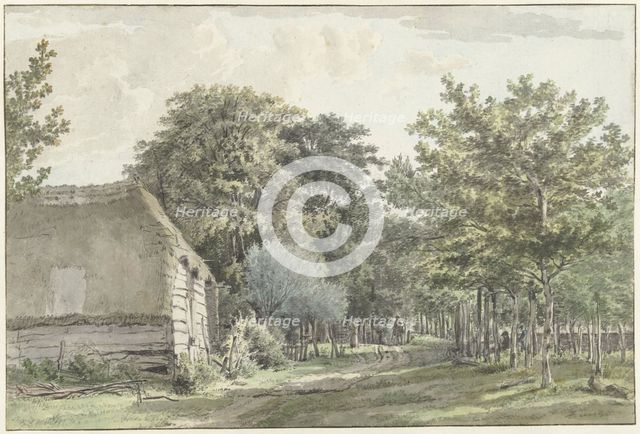 Path through the Village of Manen at Ede, 1783. Creator: Wybrand Hendriks.