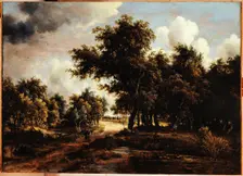 Path in the forest, between 1658 and 1709. Creator: Meindert Hobbema