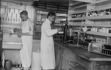 Pathological laboratory - COMFORT, between c1915 and c1920. Creator: Bain News Service