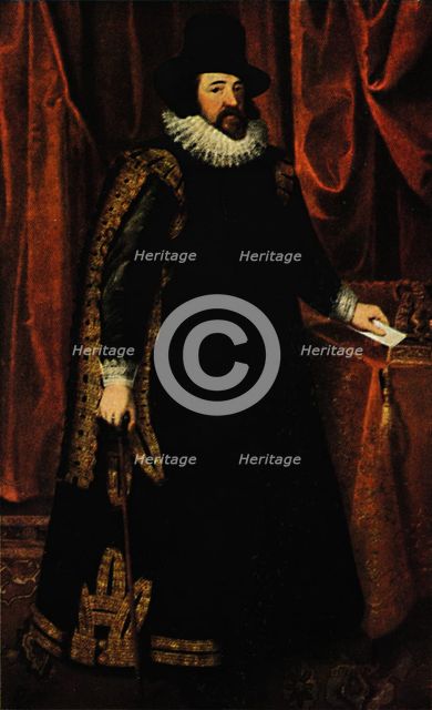 'Pathfinders - Sir Francis Bacon', after 1731, (1922). Creator: Unknown.