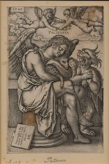 Patience, 1540. Creator: Sebald Beham