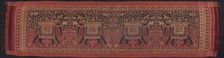 Patolu (ceremonial cloth), India, 18th/19th century. Creator: Unknown