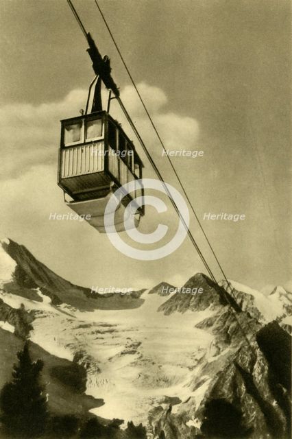 Patscherkofelbahn, Innsbruck, Tyrol, Austria, c1935.  Creator: Unknown.