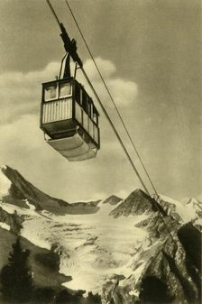Patscherkofelbahn, Innsbruck, Tyrol, Austria, c1935. Creator: Unknown