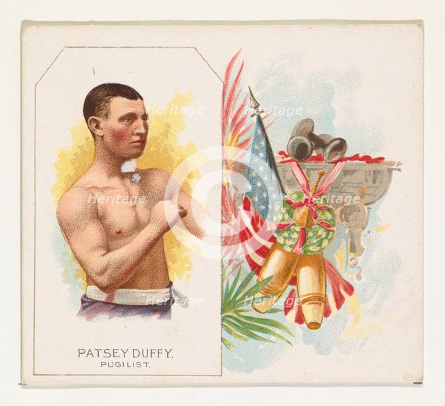 Patsey Duffy, Pugilist, from World's Champions, Second Series (N43) for Allen & Ginter Cig..., 1888. Creator: Allen & Ginter.