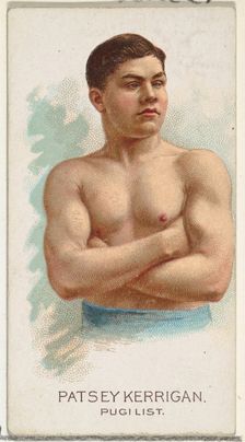 Patsey Kerrigan, Pugilist, from World's Champions, Series 2 (N29) for Allen & Ginter Cigar..., 1888. Creator: Allen & Ginter