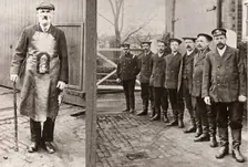 Patrol staff of the Rowntree Cocoa Work, York, Yorkshire, c1898-c1910