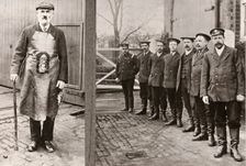 Patrol staff of the Rowntree Cocoa Work, York, Yorkshire, c1898-c1910