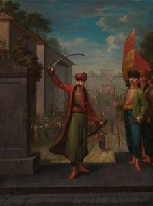 Patrona Halil, 1730-1735. Creator: Jean Baptiste Vanmour