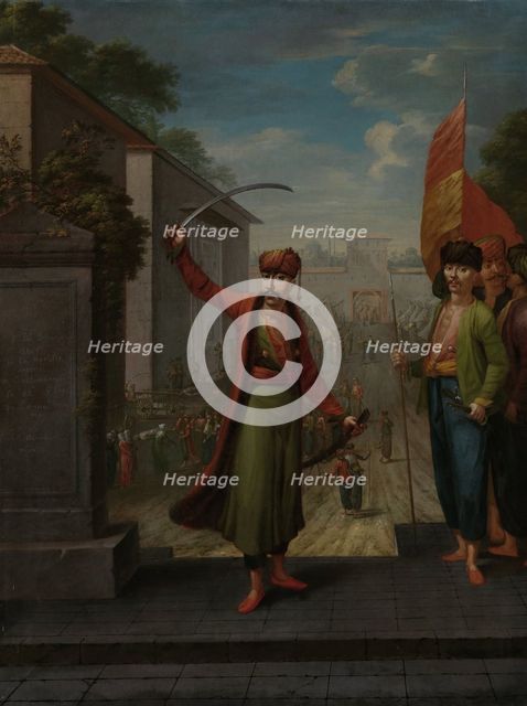 Patrona Halil, ca 1735. Artist: Vanmour (Van Mour), Jean-Baptiste (1671-1737)
