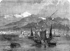 Patras, the seat of the provisional government at the beginning of the revolution in Greece, 1862. Creator: Unknown