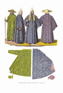 Patriarch Nikon's Robes. From the Antiquities of the Russian State, 1849-1853. Creator: Solntsev, Fyodor Grigoryevich (1801-1892)