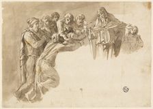 Patriarch and Youths, n.d. Creator: William Young Ottley